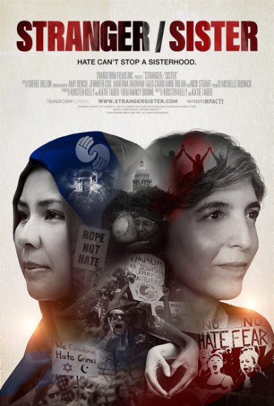 Stranger/Sister Film poster featuring a Muslim and a Jew